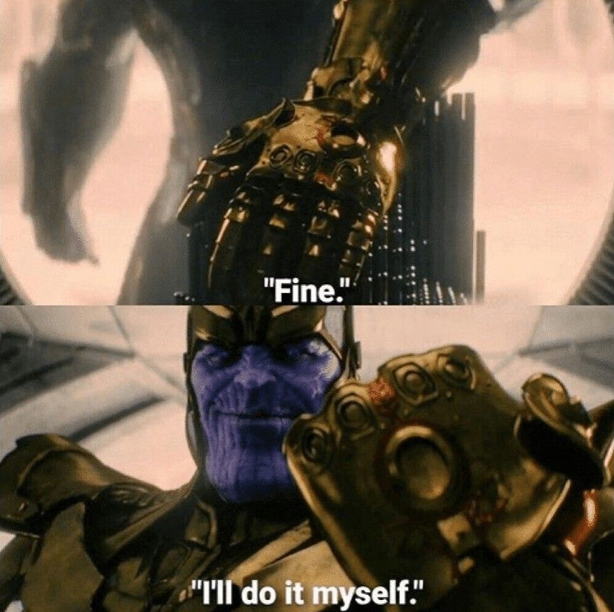 I will build it myself